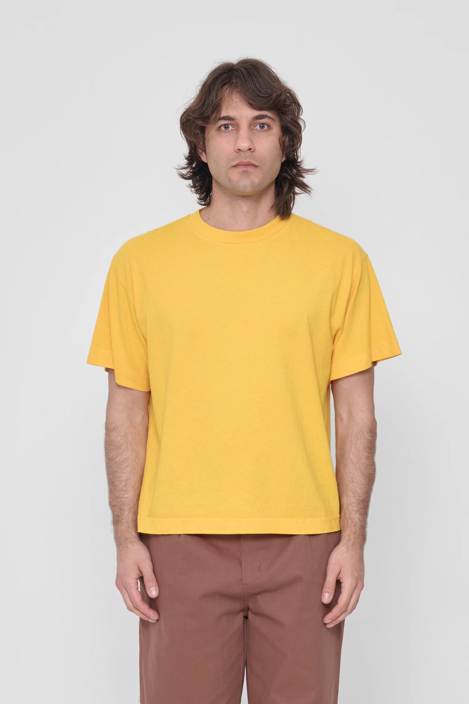 Boxier Trash Tee in Everybody World Yellow