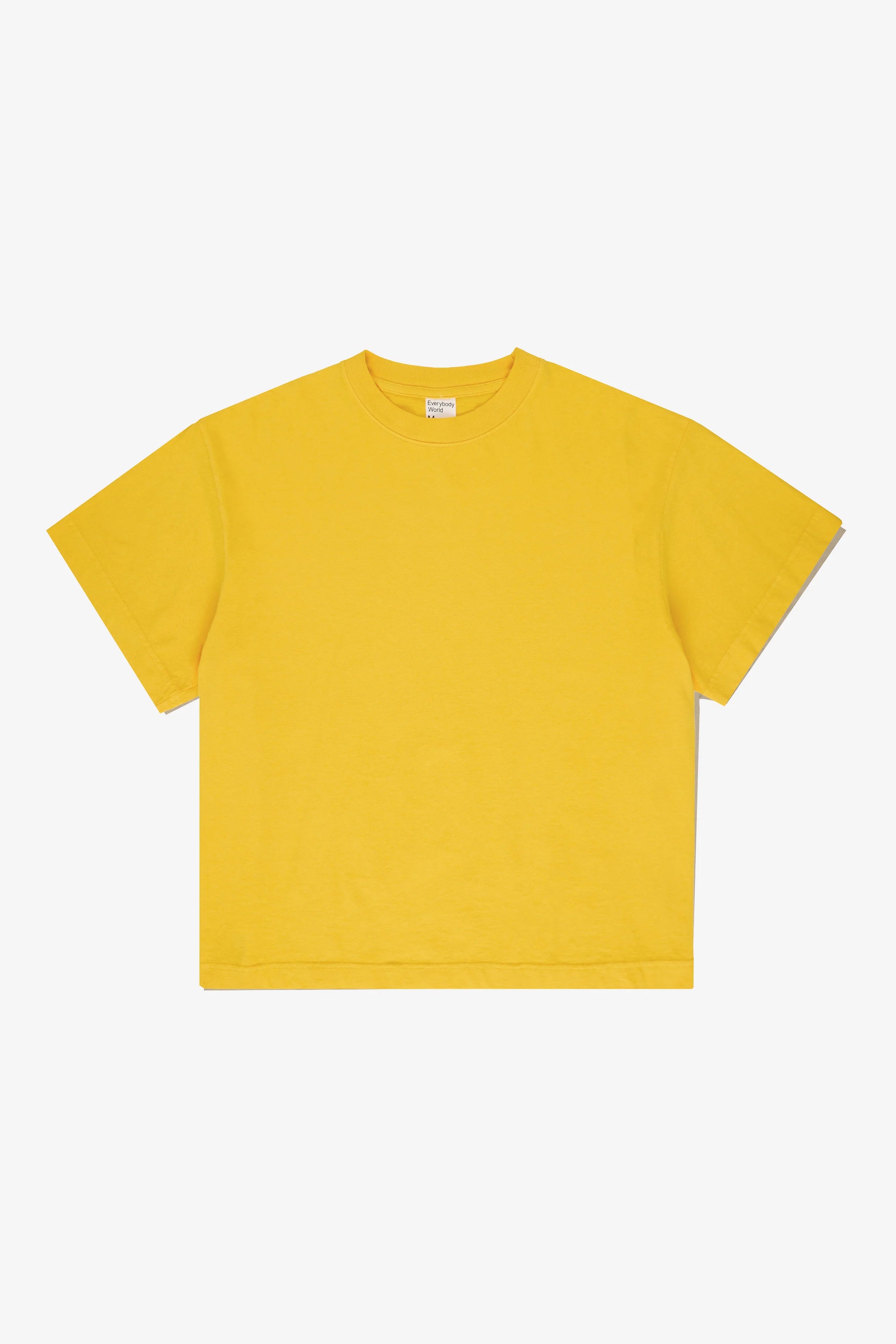 Boxier Trash Tee in Everybody World Yellow