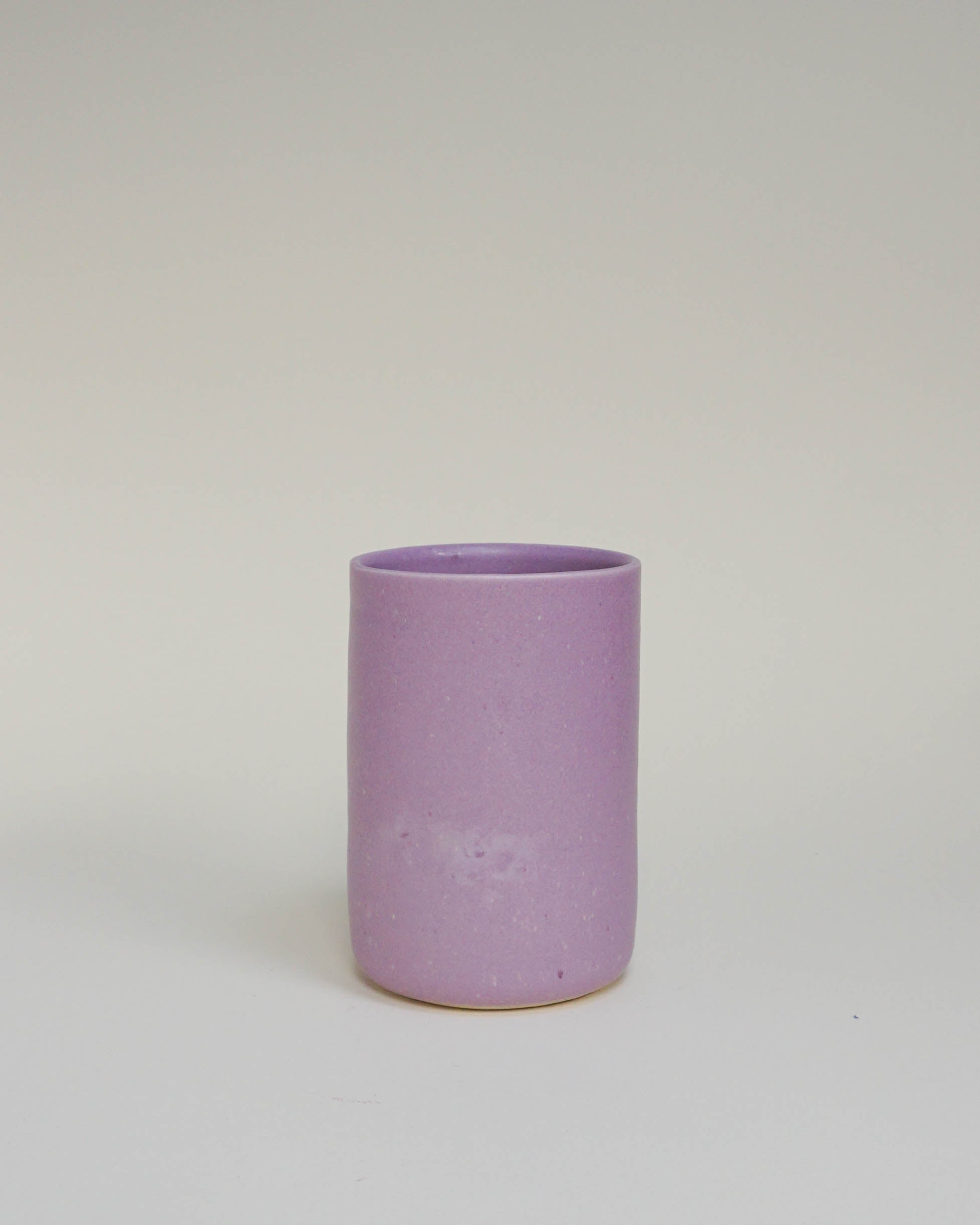 Tubular Vase in Matte Lilac