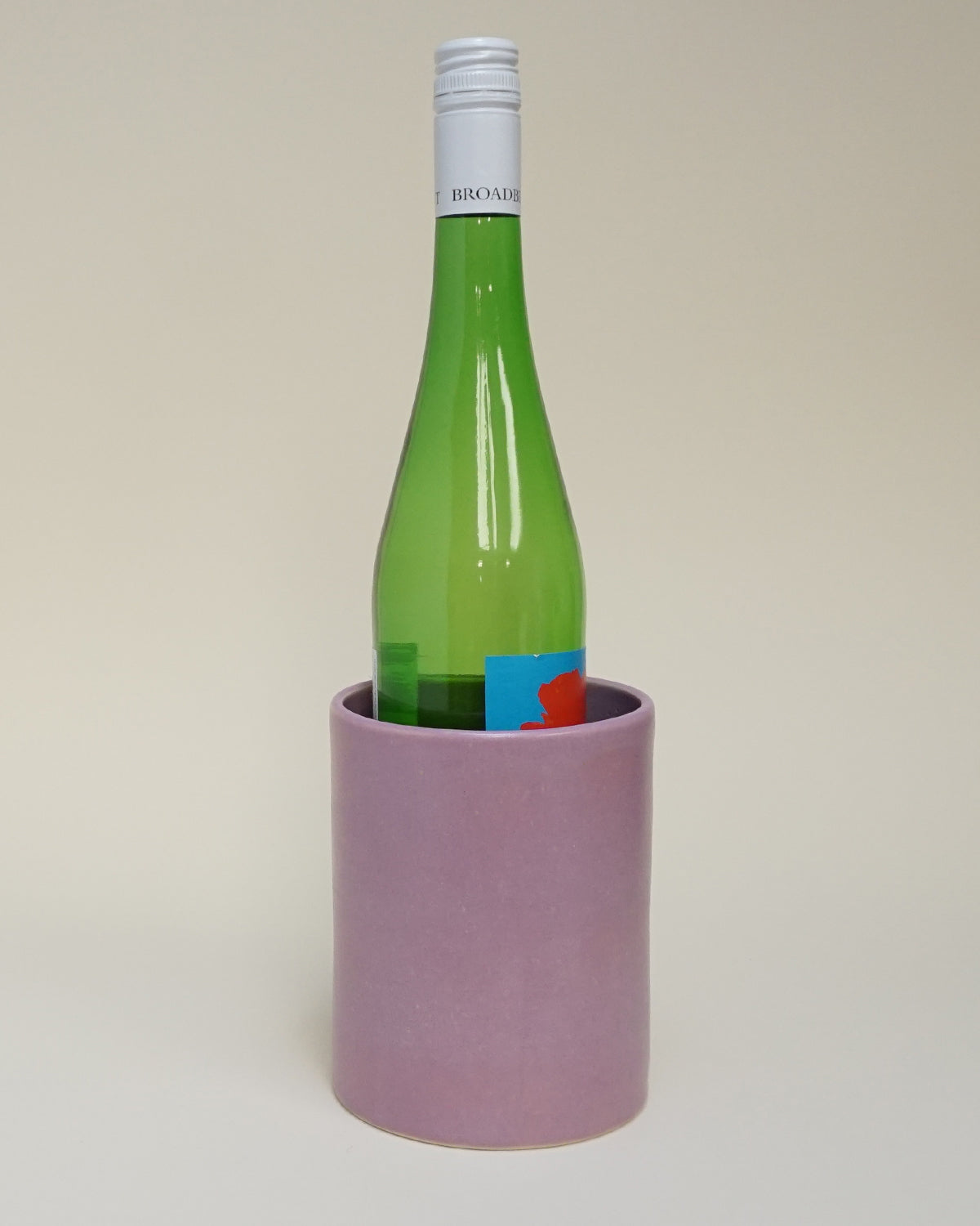 Lilac Ceramic Wine Chiller