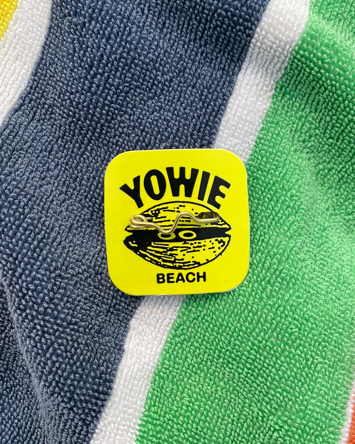 YOWIE BEACH TAG YELLOW CLAM