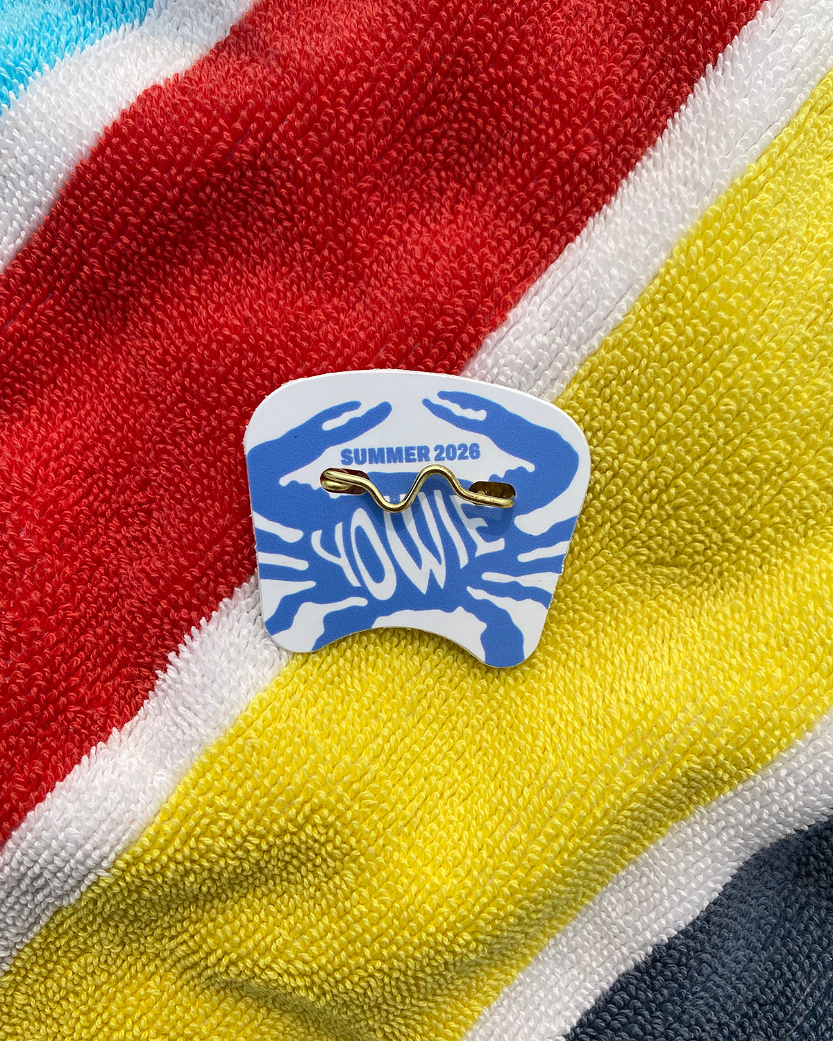 YOWIE BEACH TAG BLUE CRAB