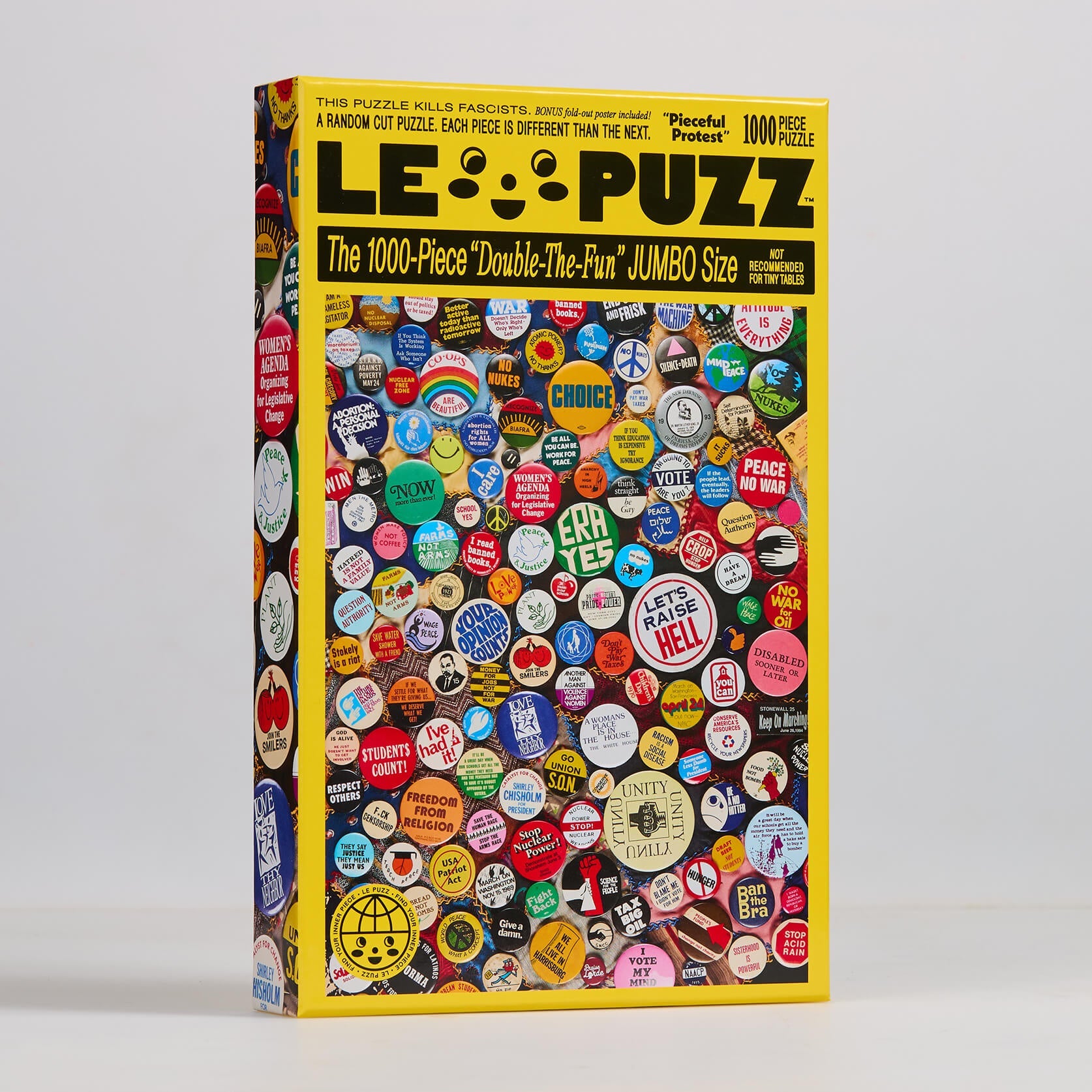 Pieceful Protest 1000 ct. Puzzle by Le Puzz