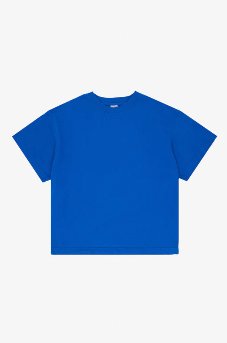 Boxier Trash Tee in Lapis