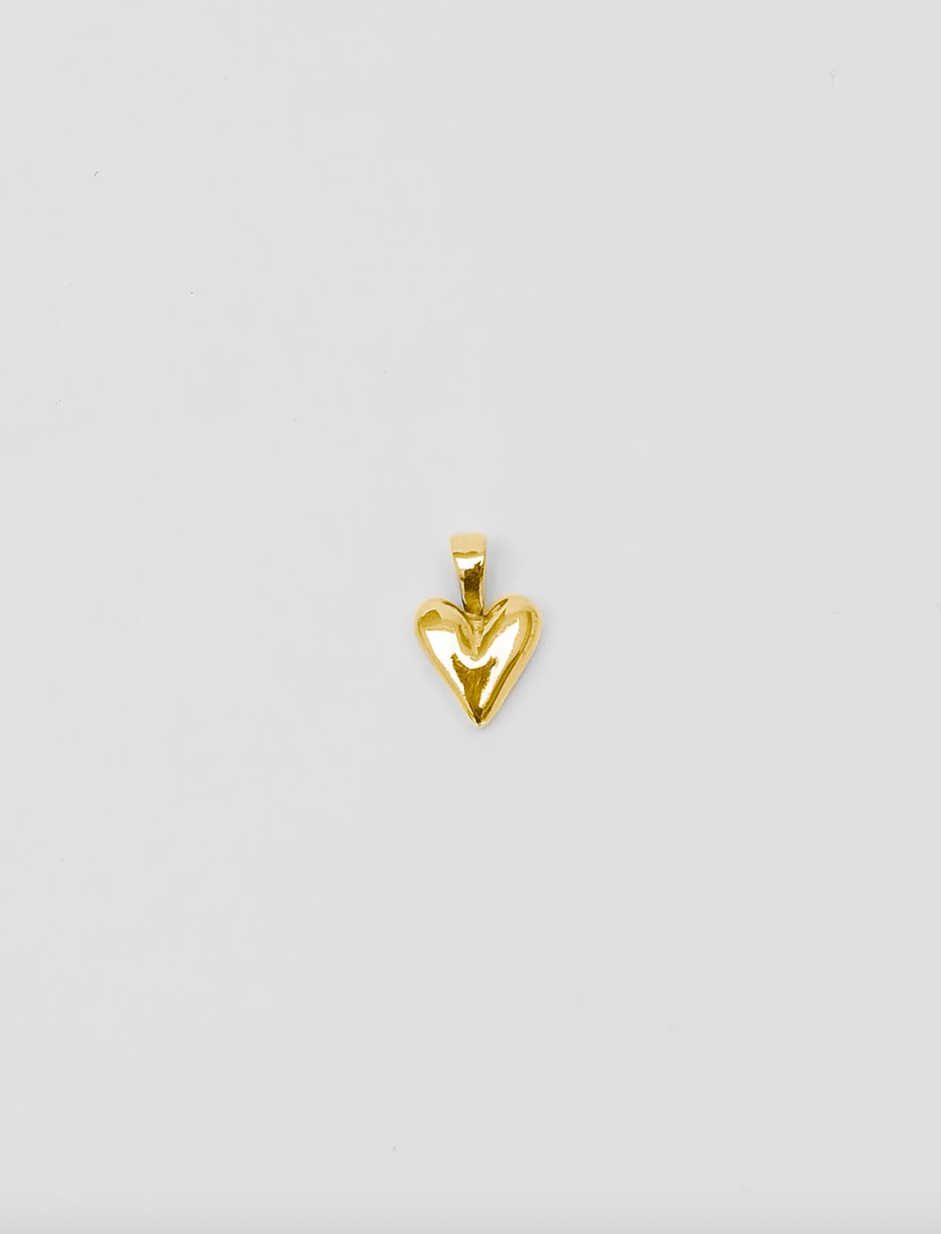Baby Heart Charm in Gold