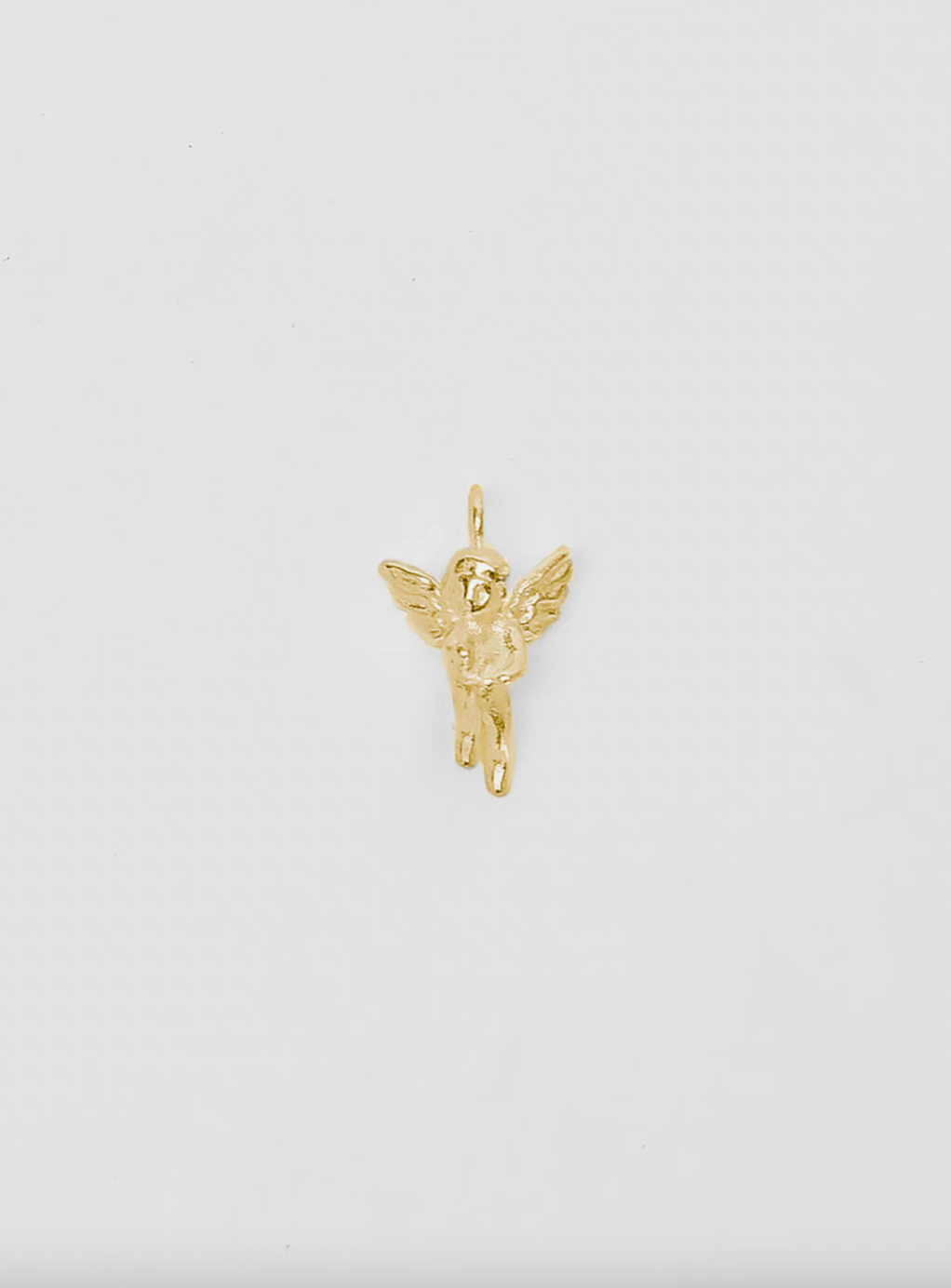 Mini Cherub Charm in Gold