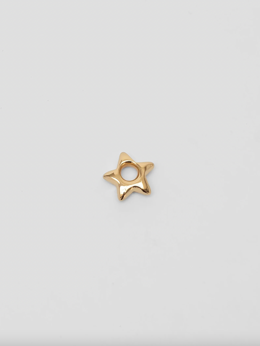 Large Star Charm in Gold