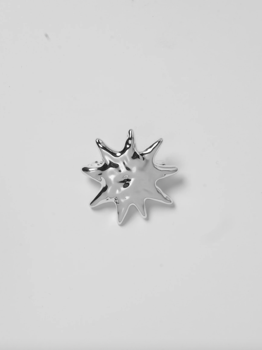 Sun Barrette in Silver