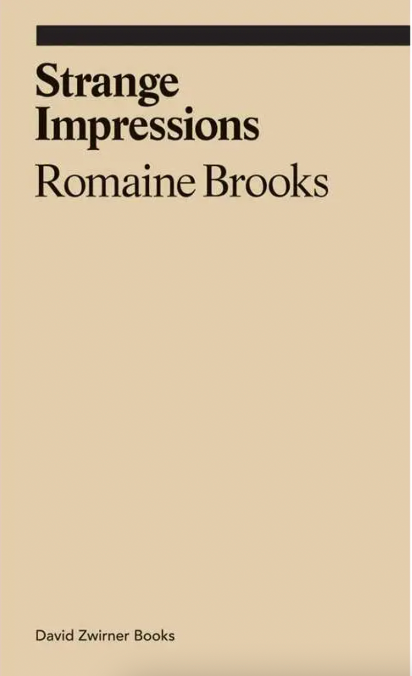 Strange Impressions By Romaine Brooks