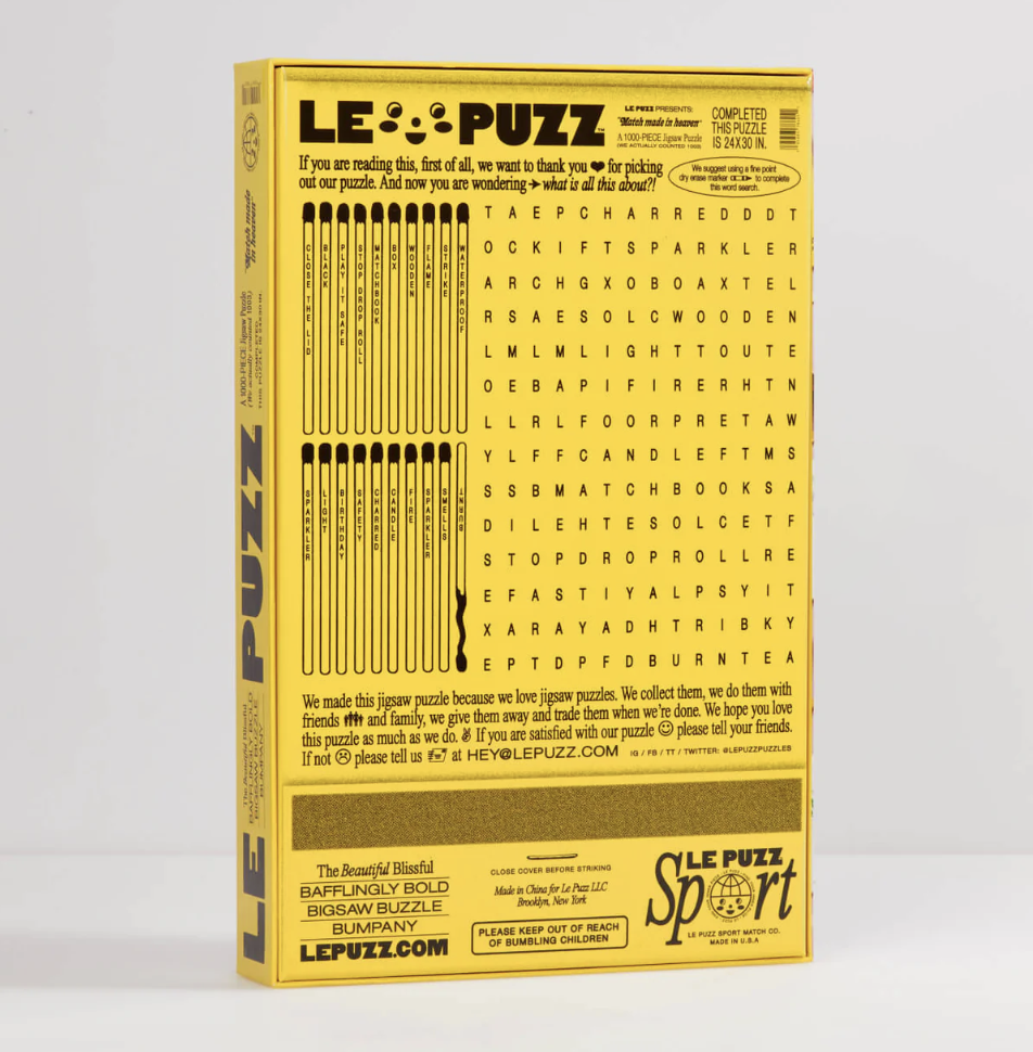 Match Made in Heaven 1000 ct. Puzzle by Le Puzz
