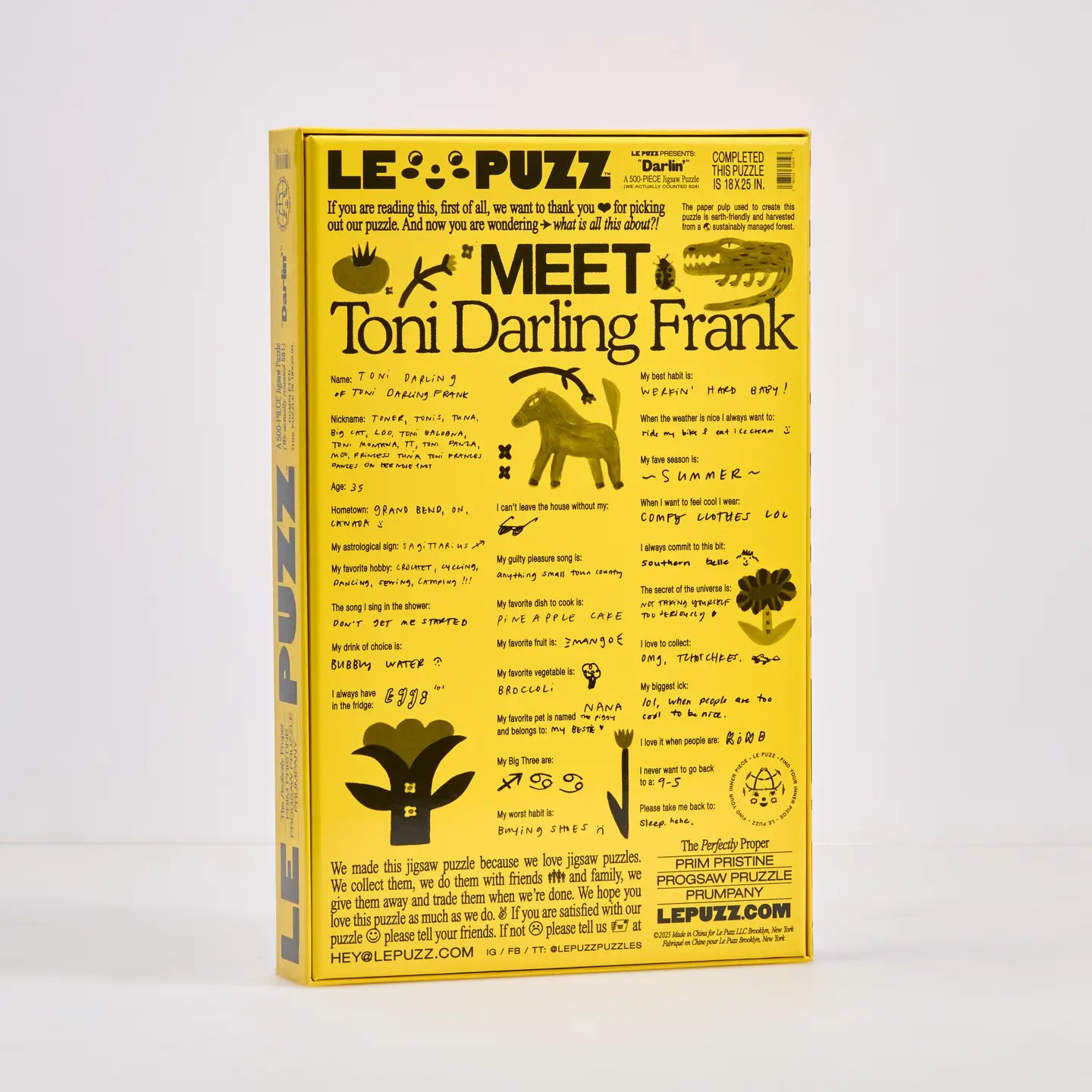 Darlin'' 500 ct. Puzzle by Le Puzz